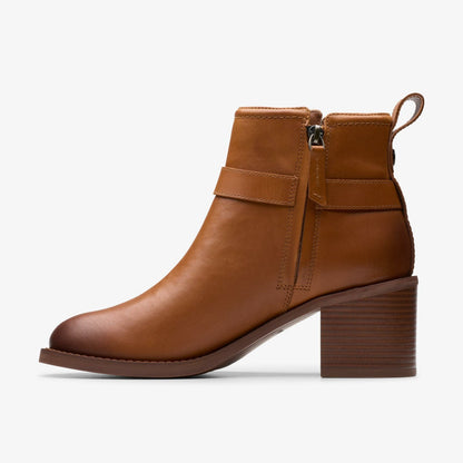 Chamberly Trim Mid Tan Leather | Clarks For Sale