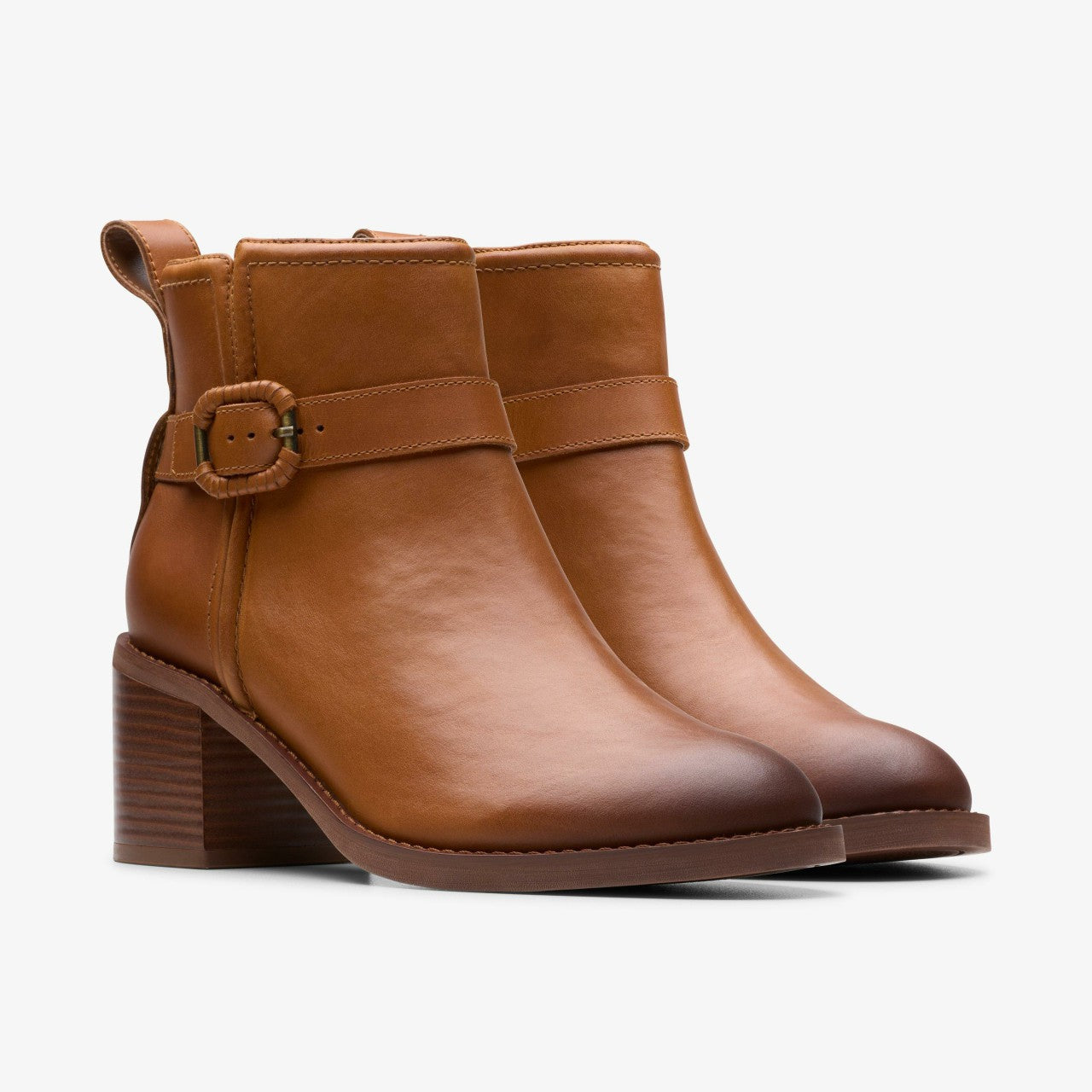 Chamberly Trim Mid Tan Leather | Clarks For Sale
