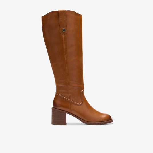 Chamberly Up Mid Tan Leather | Clarks US