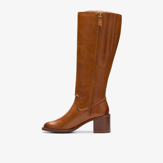 Chamberly Up Mid Tan Leather | Clarks US
