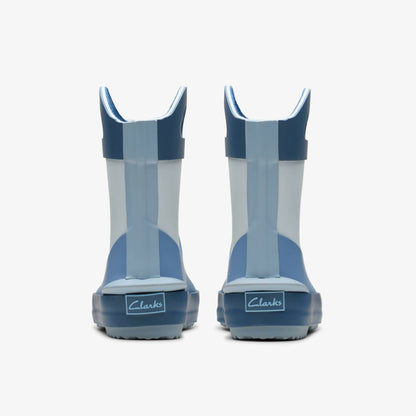 Tarri Dash Toddler Blue Combination | Clarks US