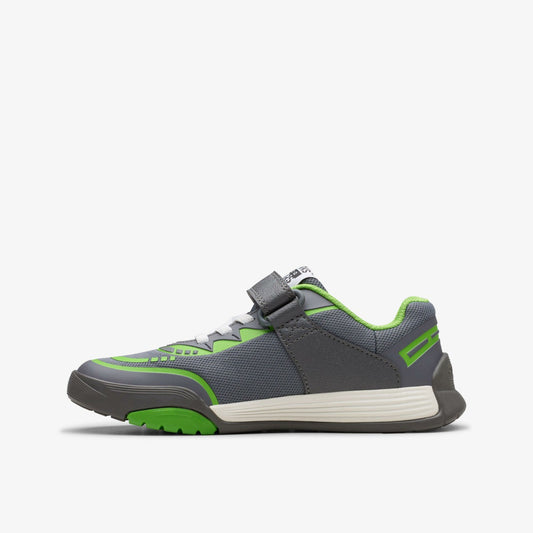 Cica Star Flex Kid Grey/Green | Clarks For Sale