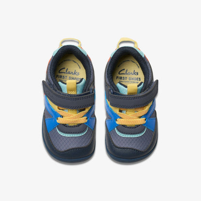 Roamer Sport Toddler Grey Combination | Clarks