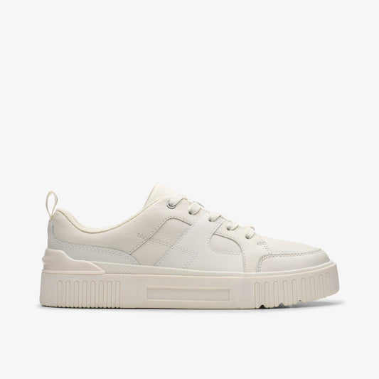 Oslo Shine Youth White | Clarks