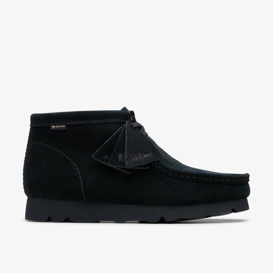 Wallabee Boot GORE-TEX Black Suede | Clarks US