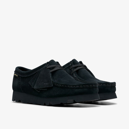 Wallabee GORE-TEX Black Suede | Clarks Onsale