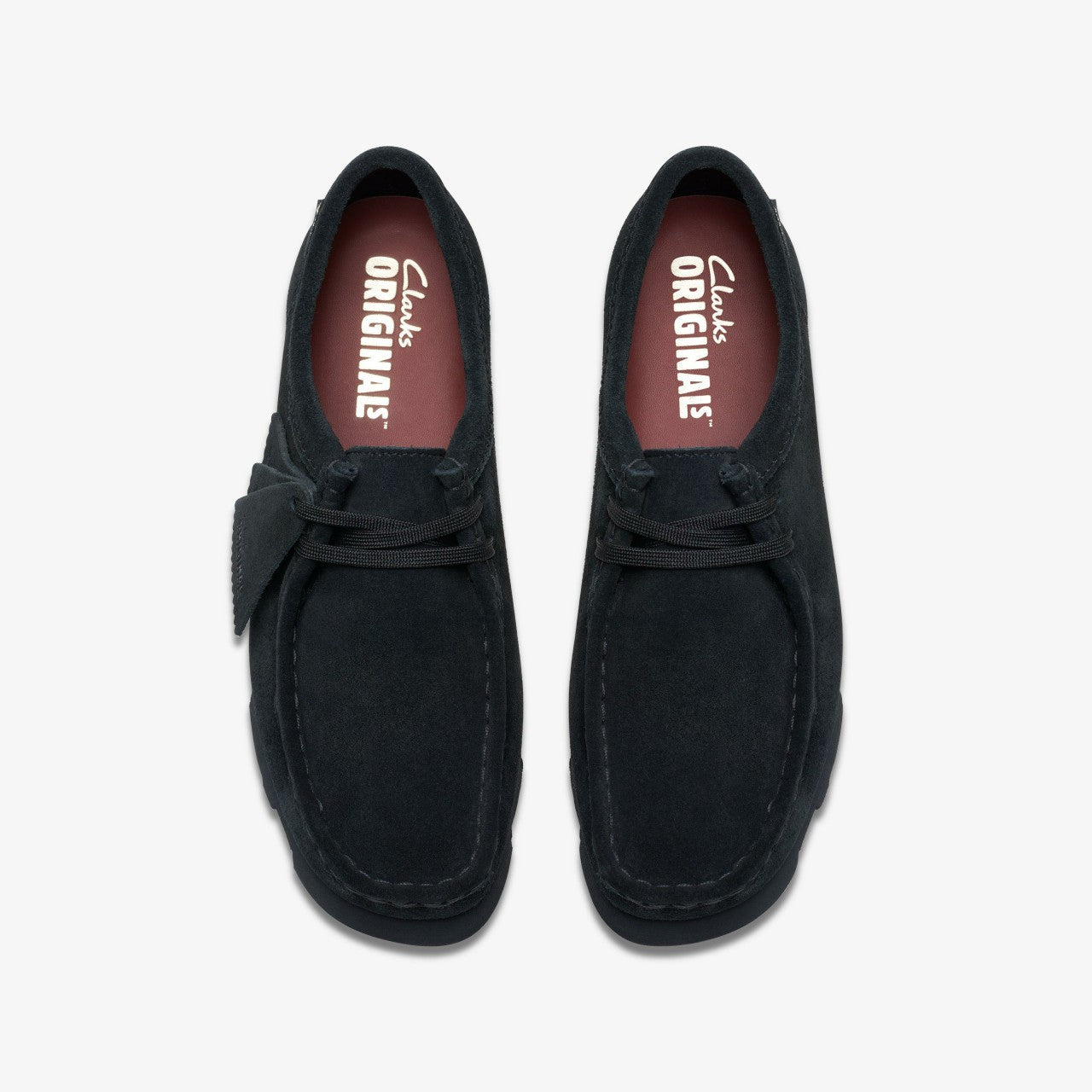 Wallabee GORE-TEX Black Suede | Clarks Onsale