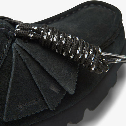 Wallabee GORE-TEX Black Suede | Clarks Onsale