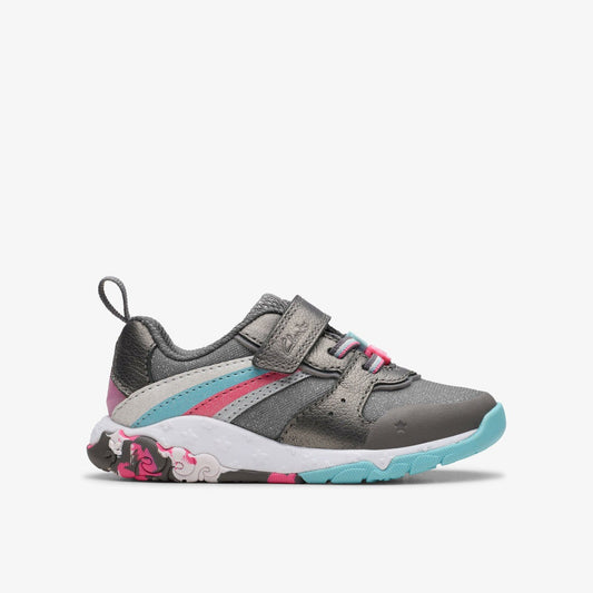 Tidal Star Toddler Gun Metal | Clarks Sale