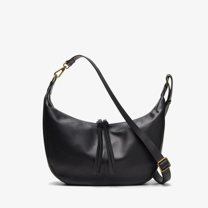 Willow Moon Black Leather | Clarks