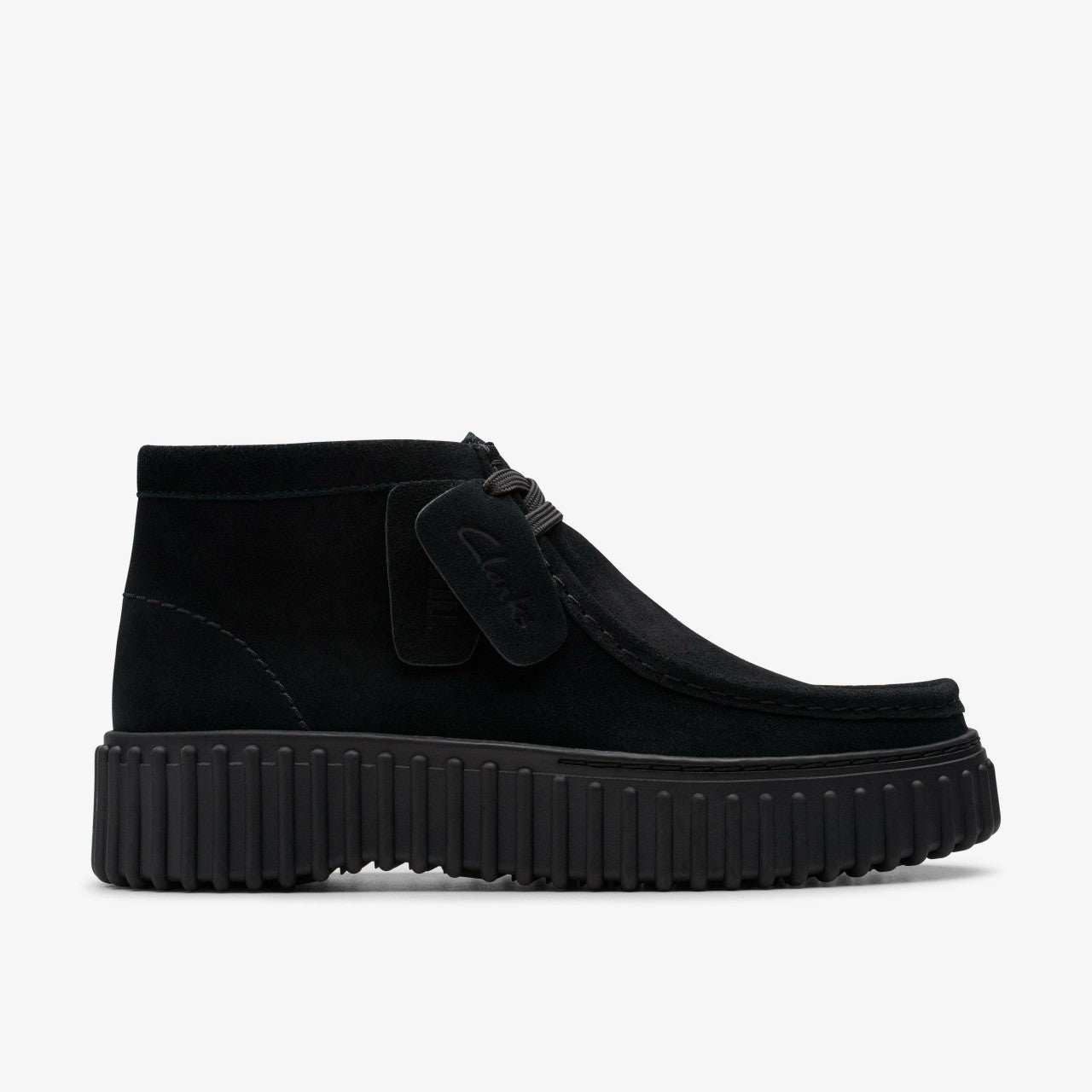 Torhill Moss Black Suede | Clarks US