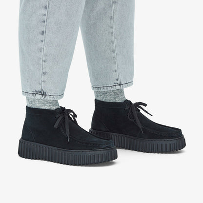 Torhill Moss Black Suede | Clarks US