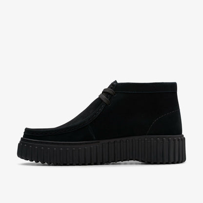 Torhill Moss Black Suede | Clarks US