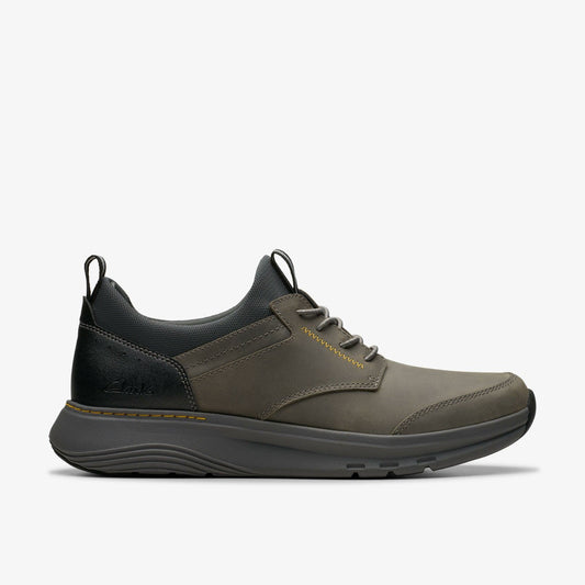 Motion Trek EZ Grey Leather | Clarks US