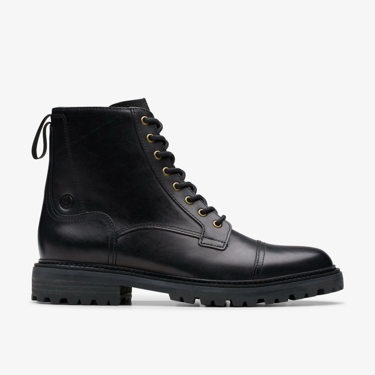 Clarkridge Hi Black Leather | Clarks Sale