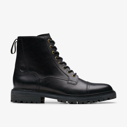 Clarkridge Hi Black Leather | Clarks Sale