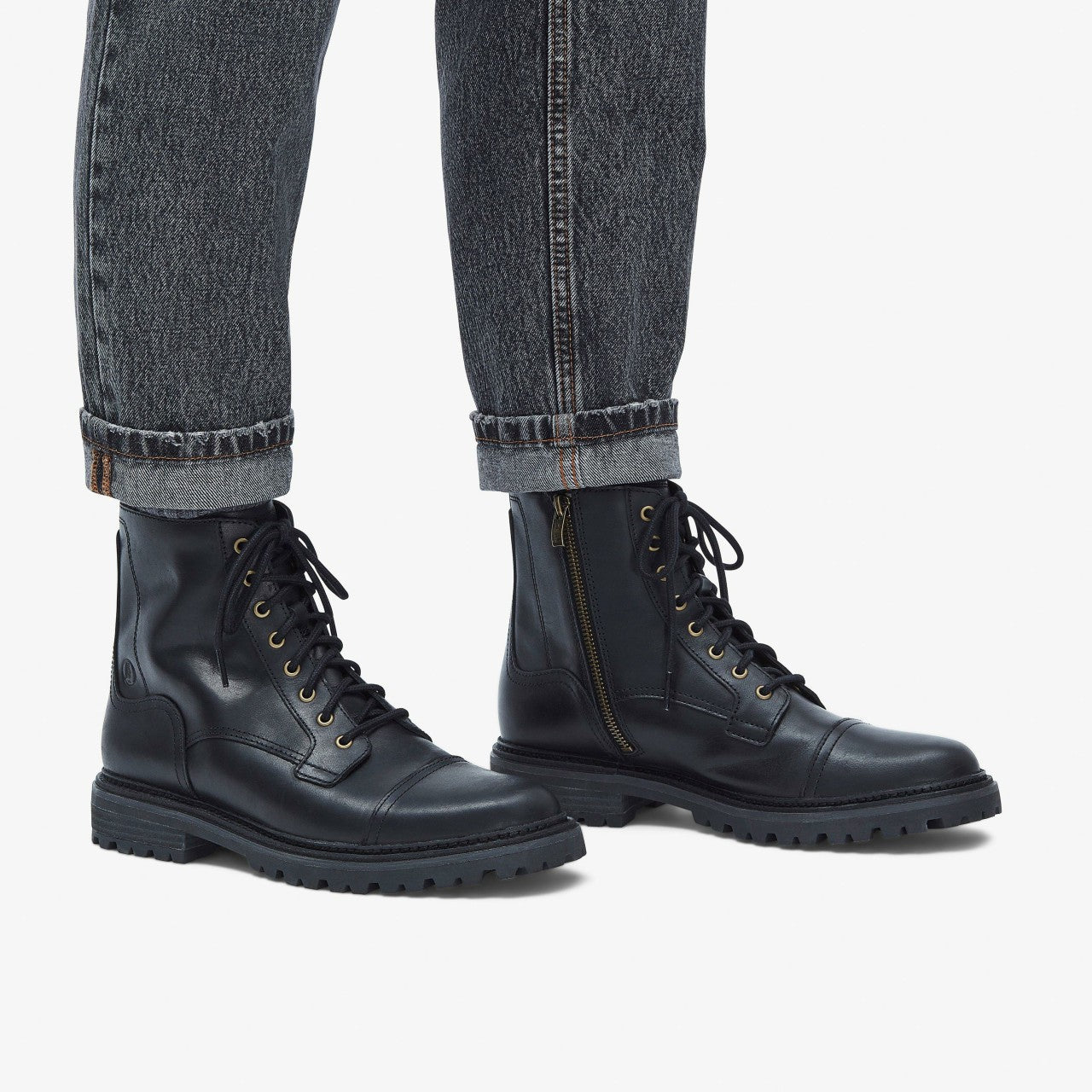 Clarkridge Hi Black Leather | Clarks Sale