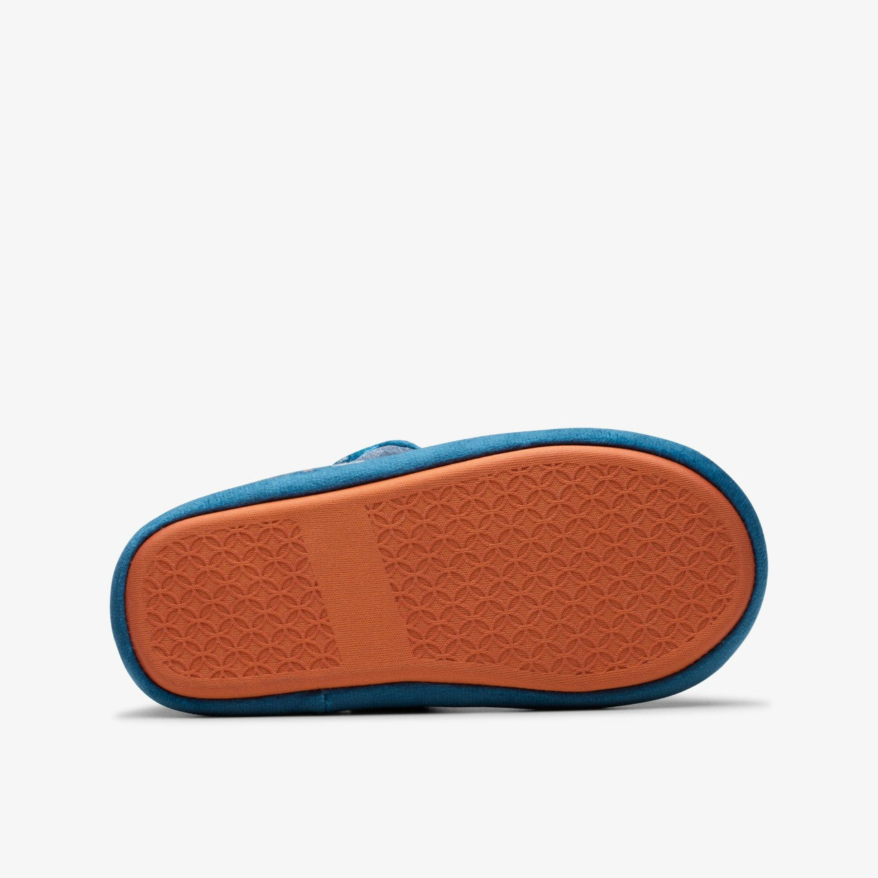 Fluffy Snug Kid Blue Print | Clarks
