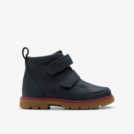 Lorcam Hi Toddler Navy | Clarks US