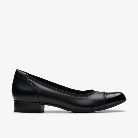 Krystine May Black Leather | Clarks US