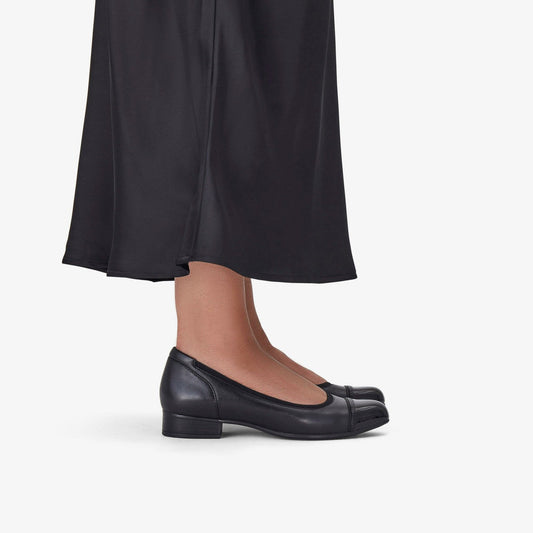 Krystine May Black Leather | Clarks US