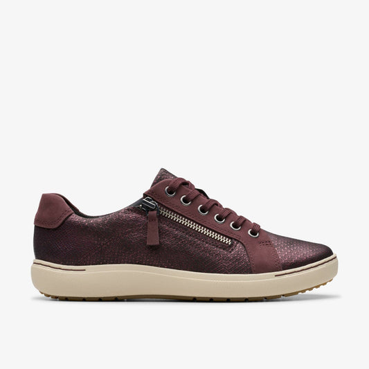 Nalle Lace Wine Interest Leather | Clarks Discount