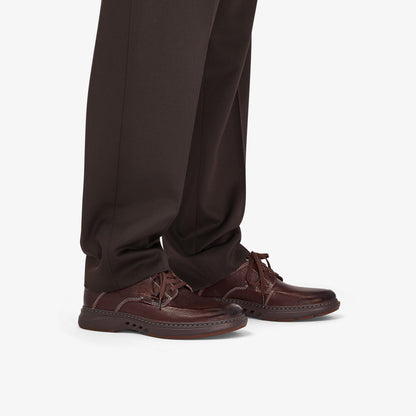 Un Briley Lace Mahogany Leather - US 4487