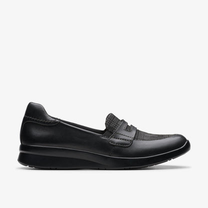 Ellowyn Penny Black Leather - US 5582