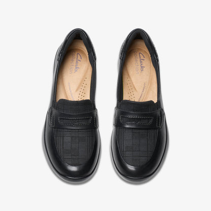 Ellowyn Penny Black Leather - US 5582