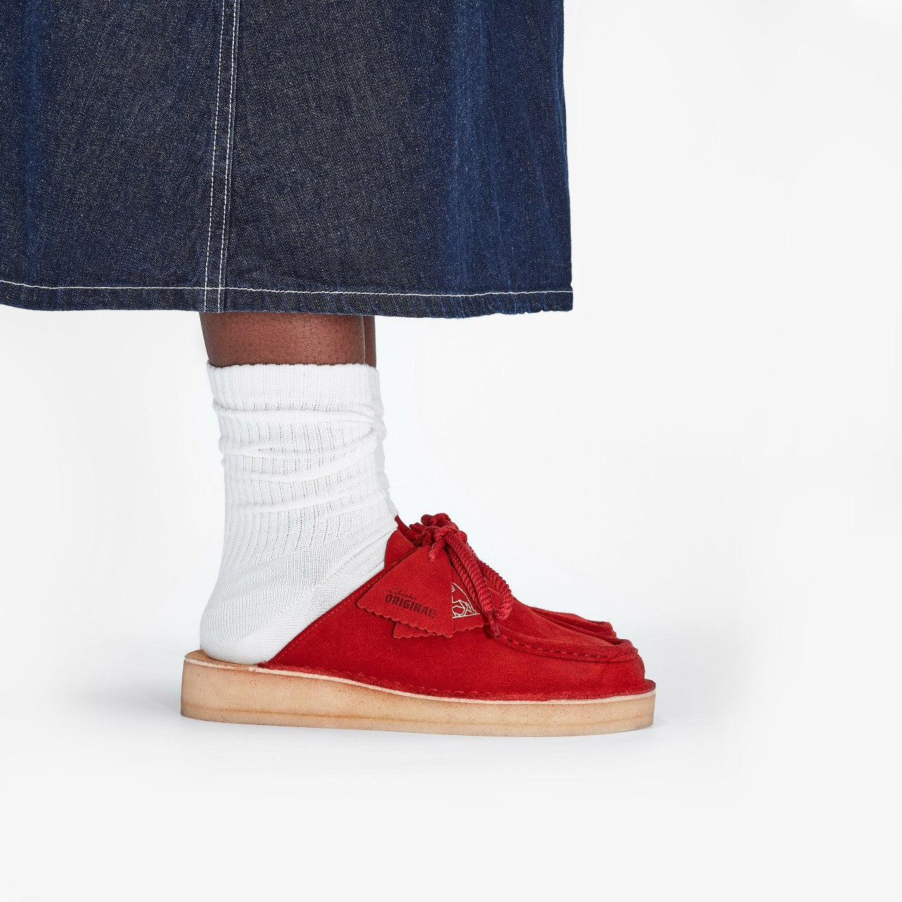Desert Nomad Mule Red Suede | Clarks Discount