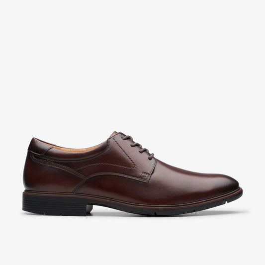 Eldredge Plain Dark Brown Leather | Clarks Sale