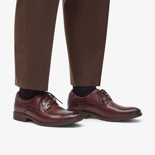 Eldredge Plain Dark Brown Leather | Clarks Sale