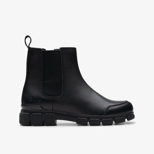 Evyn Chelsea Kid Black | Clarks Onsale
