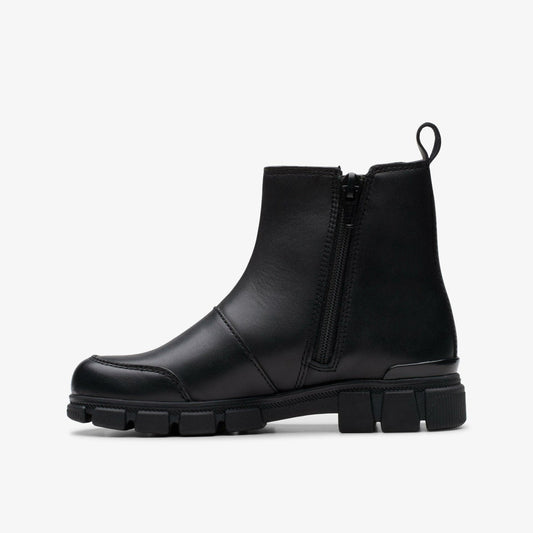 Evyn Chelsea Kid Black | Clarks Onsale