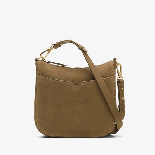 Topsham Willow Dark Sand Suede | Clarks Onsale