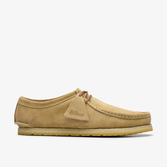 Godney Lace Dark Sand Suede | Clarks