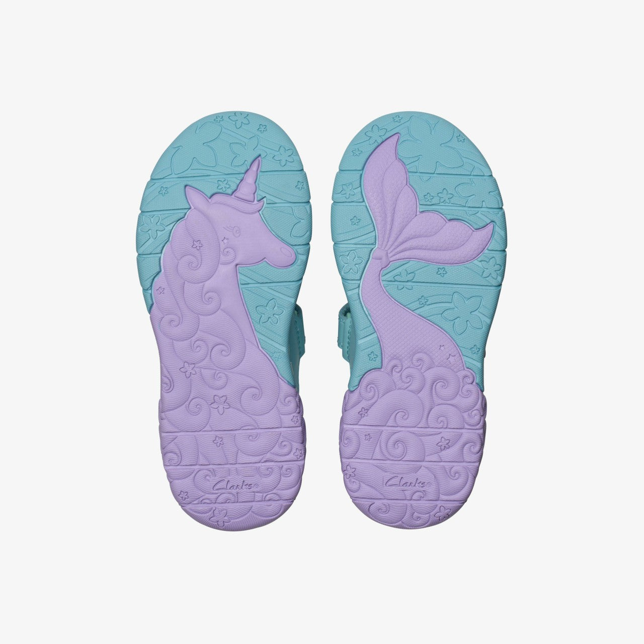 Tidal Shell Kid Light Blue Combination | Clarks Sale