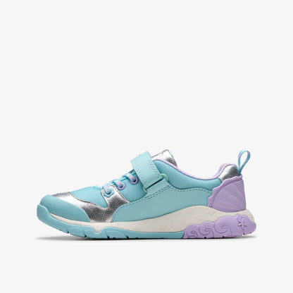 Tidal Shell Kid Light Blue Combination | Clarks Sale