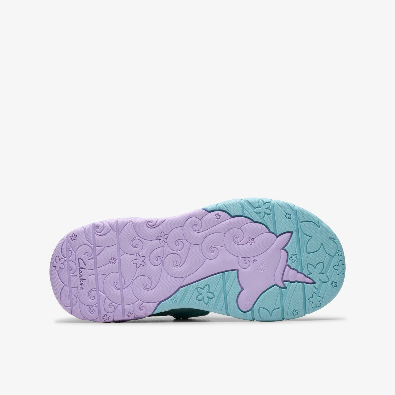 Tidal Shell Kid Light Blue Combination | Clarks Sale