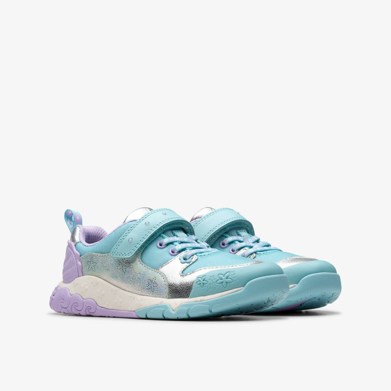 Tidal Shell Kid Light Blue Combination | Clarks Sale
