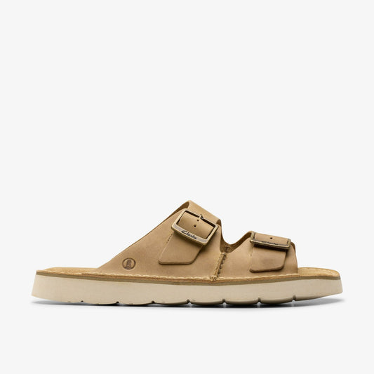 Solsbury Strap Dark Sand Leather | Clarks Onsale