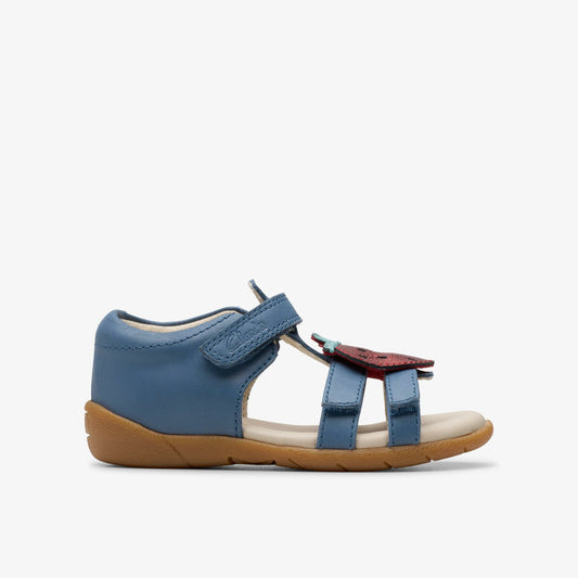 Zora Berry Toddler Blue | Clarks For Sale