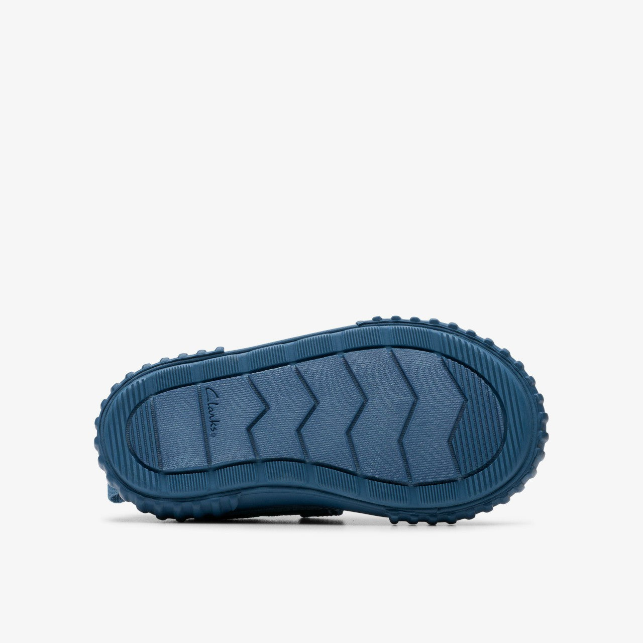 Foxing Stitch Toddler Blue Fabric | Clarks US