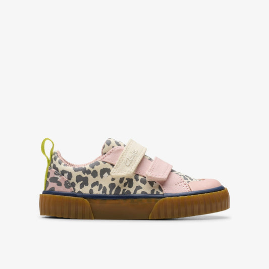 Foxing Vibe Toddler Ecru Canvas | Clarks Onsale