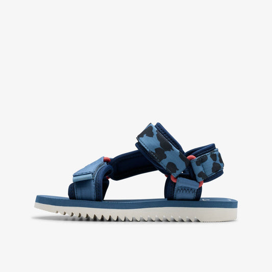Peak Web Kid Blue Print | Clarks Discount