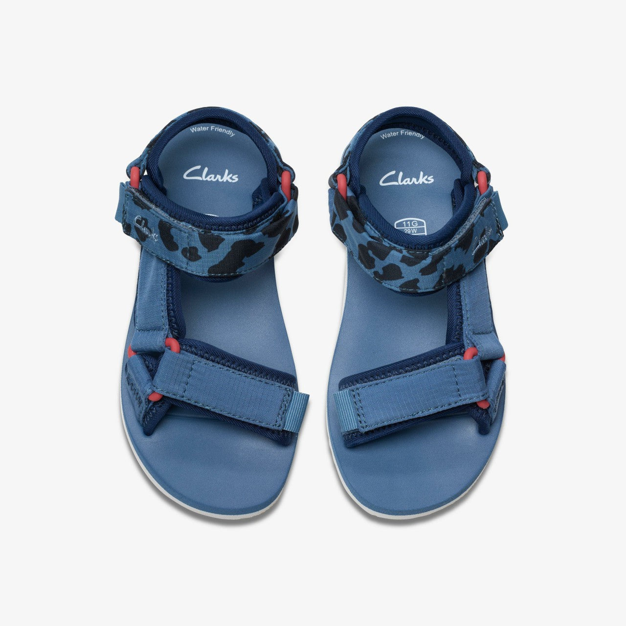 Peak Web Kid Blue Print | Clarks Discount