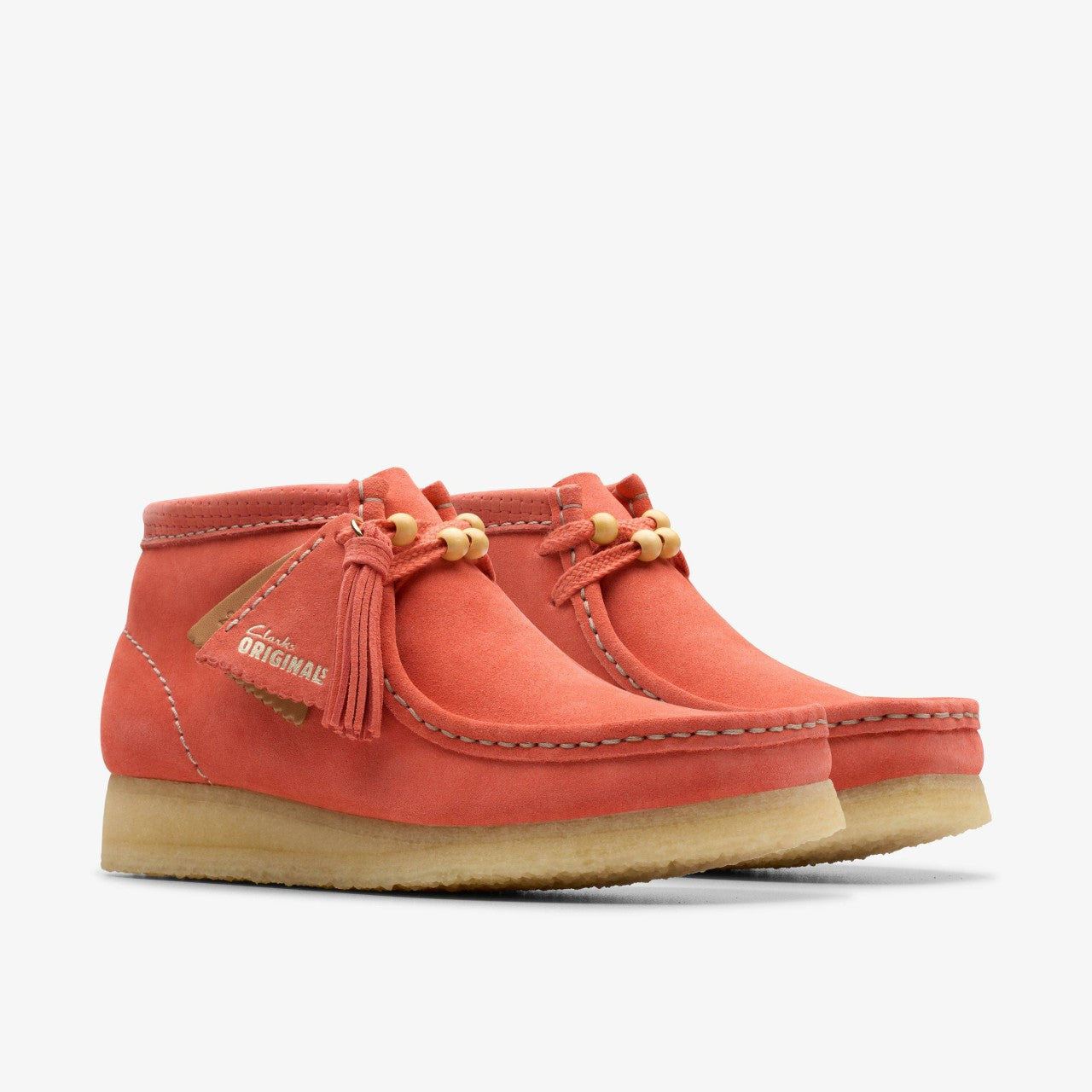 Wallabee Boot Coral Suede | Clarks Discount