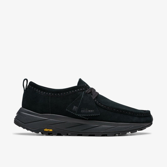 Walla Eden Lo Black/Black Suede | Clarks Discount