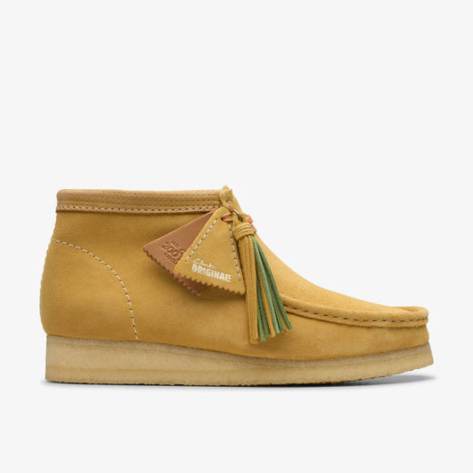 Wallabee Boot Golden Tan Suede | Clarks Discount