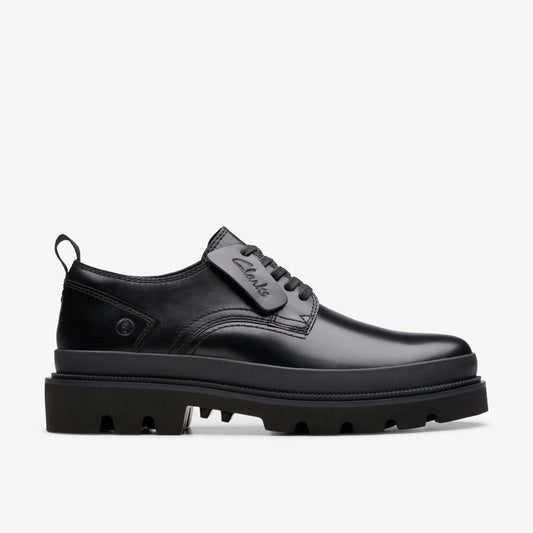 Badell Lace Black Leather | Clarks US